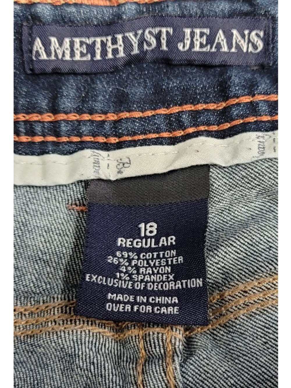 Amethyst Jeans Low Rise Skinny Jeans 18 - Picture 5 of 6